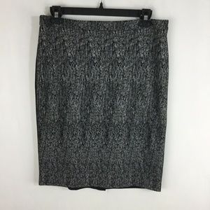 Calvin Klein Skirt Jacquard Printed Wear to Work